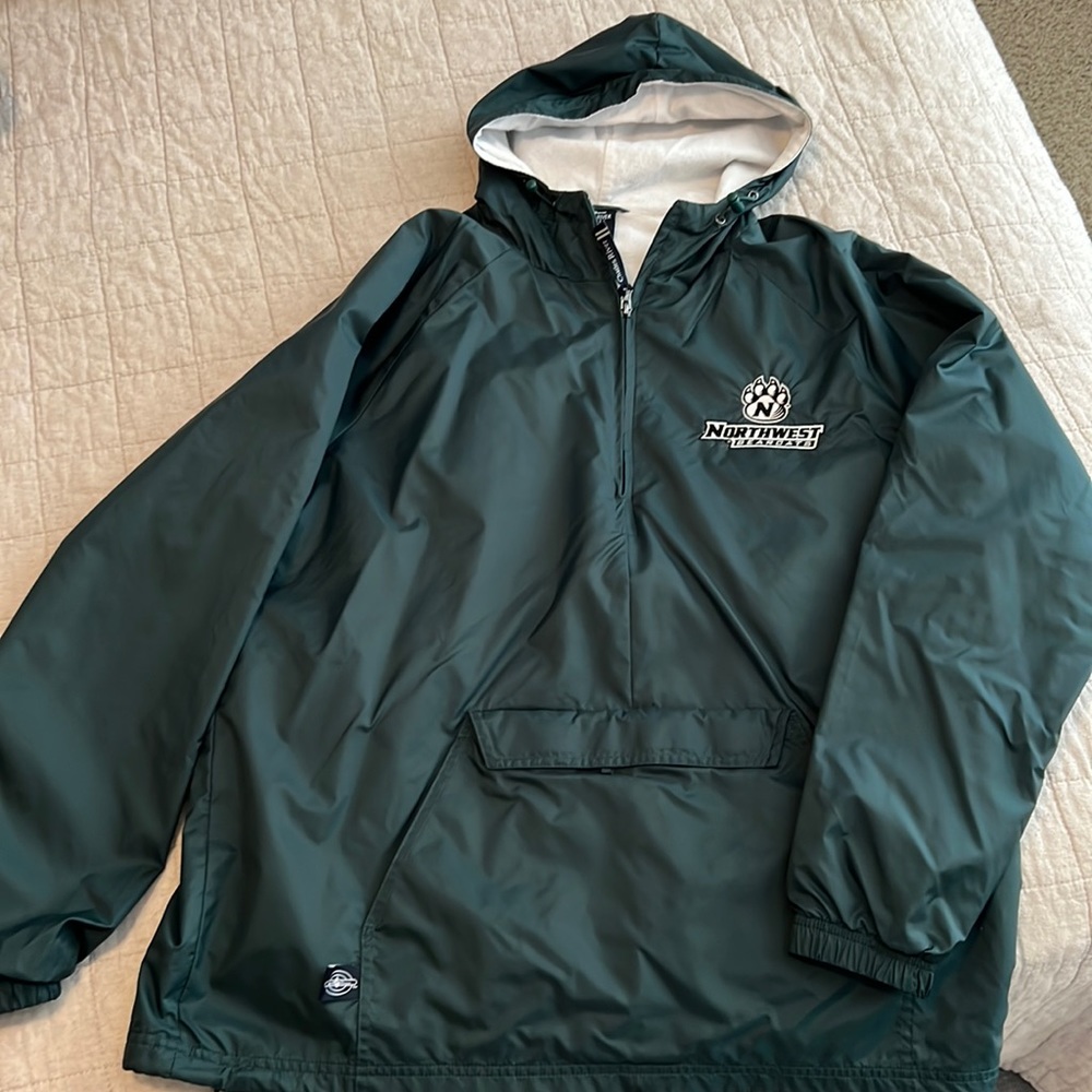 Sleek rain pullover